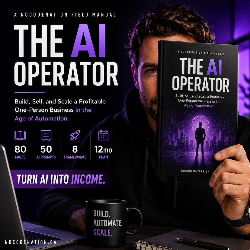 The AI Operator: Build, Sell, and Scale a Profitable One-Person Business in the Age of Automation
