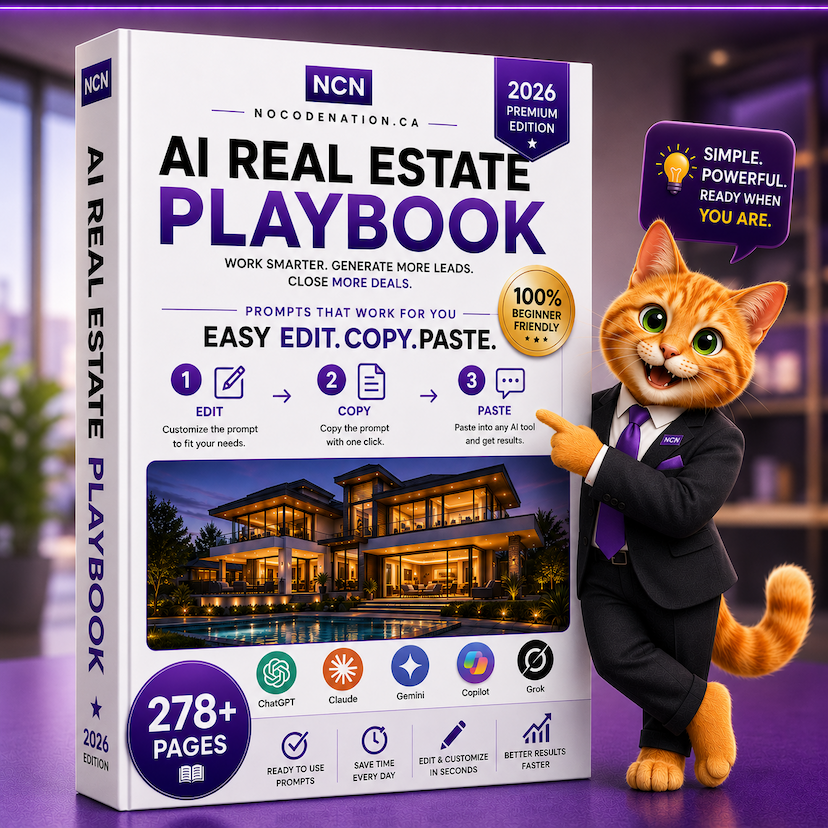 AI Real Estate Playbook — 229 AI Prompts for Realtors