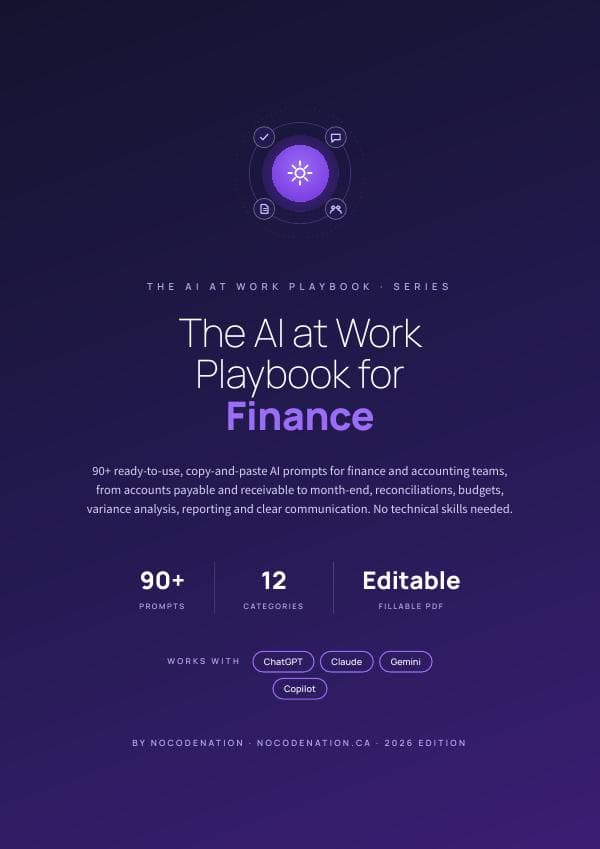 AI For Finance Team — 90+ Prompts for Accounting