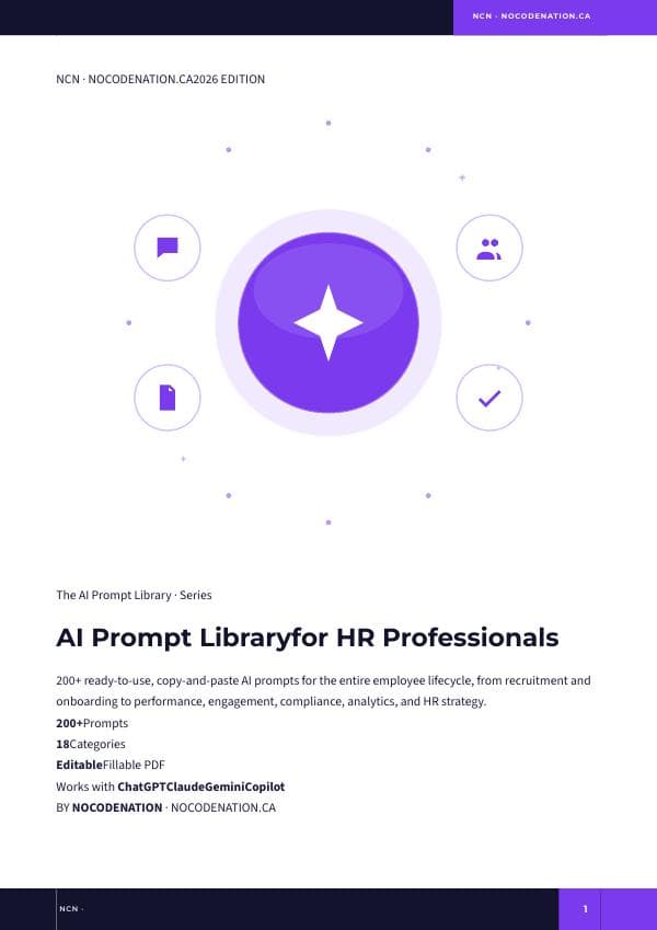 AI HR Playbook — 200 AI Prompts for Human Resources