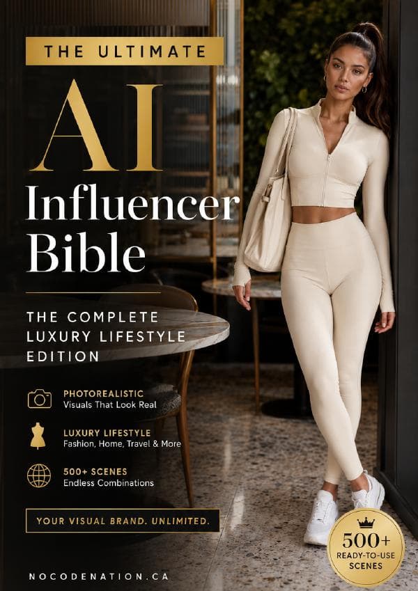 AI Influencer Bible — 734-Page Character Bible