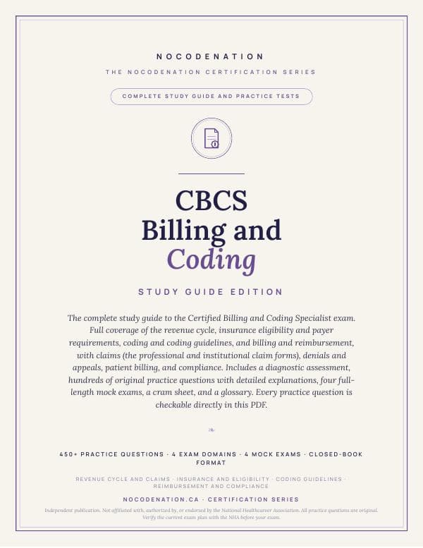 CBCS Study Guide — Medical Billing & Coding Exam Prep