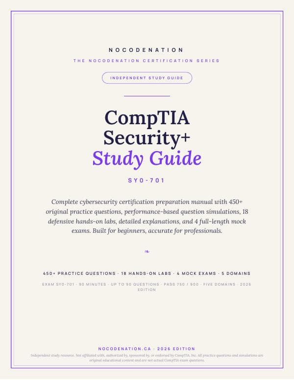 CompTIA Security+ SY0-701 Study Guide