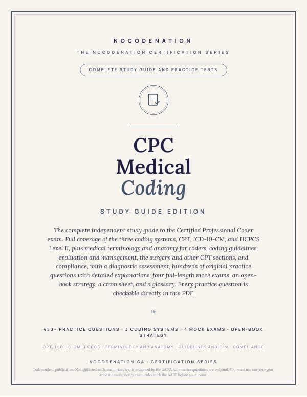 CPC Exam Study Guide — Medical Coding Certification Prep