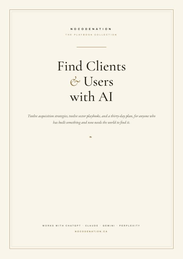Find Clients With AI Playbook — Premium Edition