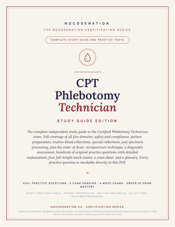 Phlebotomy Study Guide — CPT Exam Prep + Practice Questions